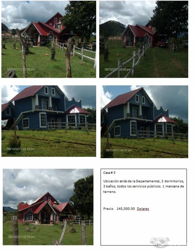 Bonita casa de venta en Intibuca. - 1